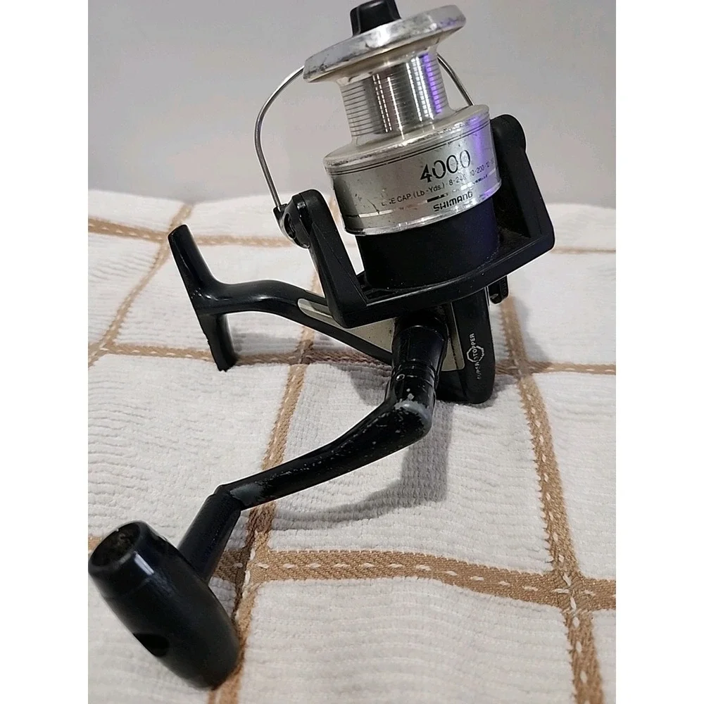 Shimano Slade 4000F Spinning Reel 2 Ball Bearings Super Stopper WK-P Black
